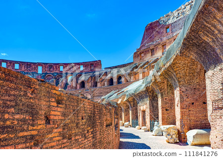 Coliseum. Ancient, beautiful, incredible Rome. 111841276