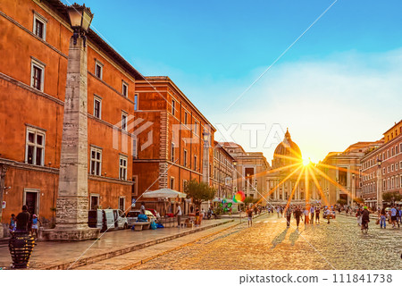 Vatican, Ancient, beautiful, incredible Rome, where every place is filled with history. Vatican, Ancient, beautiful, incredible Rome, where every place is filled with history. 111841738