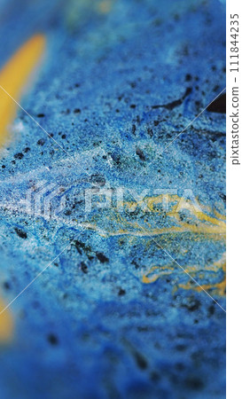Abstract background pigment blend yellow blue Abstract background pigment blend yellow blue 111844235