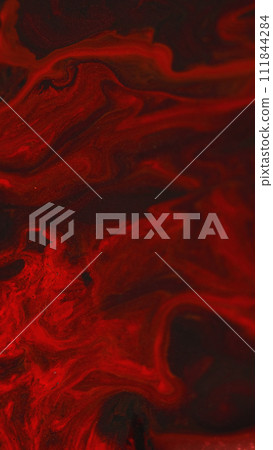 Abstract background liquid pigment red burgundy 111844284