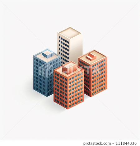 三維建築群生成ai 111844336