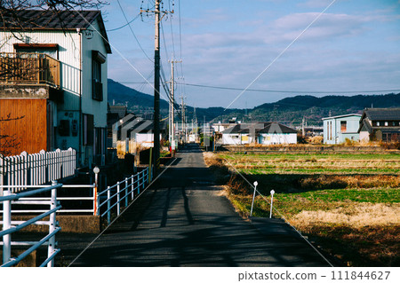 tranquil scenery of the countryside tranquil scenery of the countryside 111844627