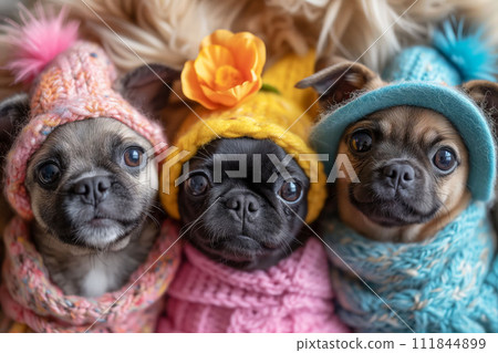 Joyful Dogs Get into the Spirit with Vibrant Springtime Hoods, Tail-Wagging Easter Joyful Dogs Get into the Spirit with Vibrant Springtime Hoods, Tail-Wagging Easter 111844899