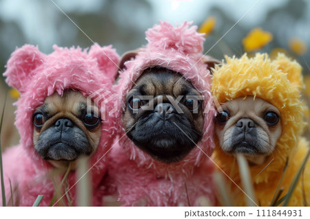 Joyful Dogs Get into the Spirit with Vibrant Springtime Hoods, Tail-Wagging Easter Joyful Dogs Get into the Spirit with Vibrant Springtime Hoods, Tail-Wagging Easter 111844931