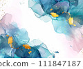 alcohol ink art background 111847187