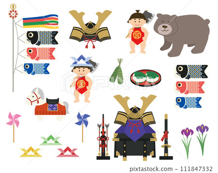 兒童節可愛插圖集 111847332