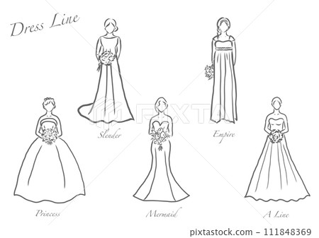 婚紗禮服系列 111848369