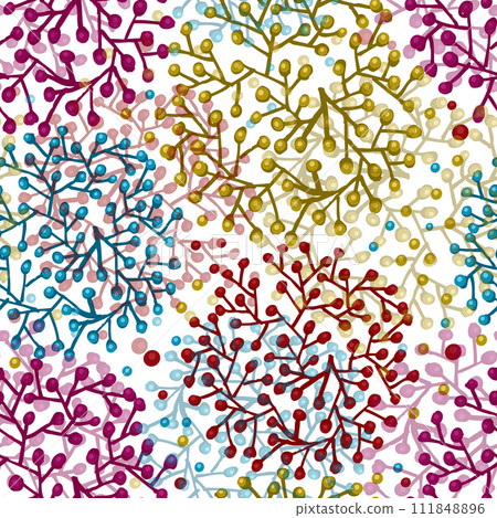 Seamless pattern, glad flowers. Continuous background, cute vector flower. Stylish repeating design. hand drawing. Not AI, Vector illustration Seamless pattern, glad flowers. Continuous background, cute vector flower. Stylish repeating design. hand drawing. Not AI, Vector illustration 111848896
