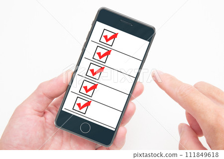 checklist checklist 111849618