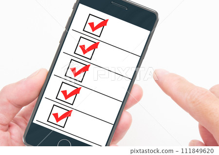checklist checklist 111849620