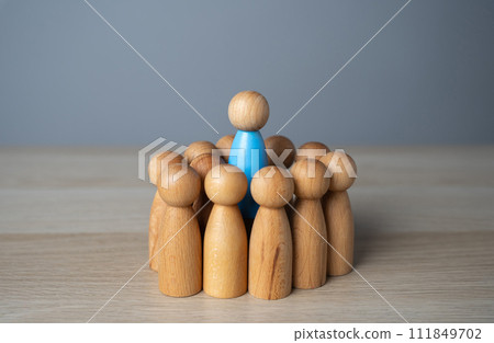 Group leader. Promising candidate. Designate an employee for higher post. Career advancement and social lift. Hiring by competition. Get a raise. Present an employee with a promotion. Talented 111849702