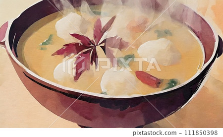 肉丸蔬菜湯插圖 111850398