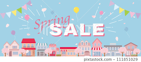 春季促銷廣告材料 春季促銷廣告材料 111851029