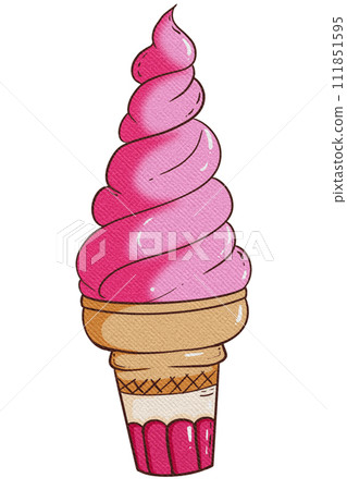Ice cream cone Ice cream cone 111851595