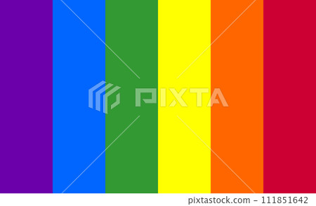 Vertical multi-colored stripes. Rainbow colors, vector image Vertical multi-colored stripes. Rainbow colors, vector image 111851642