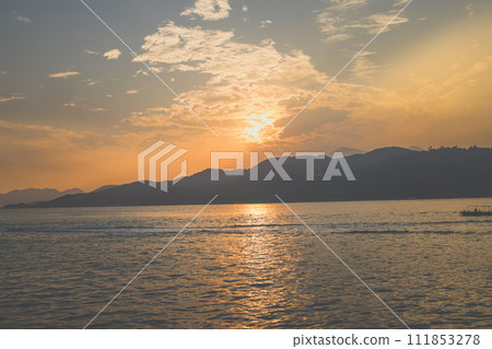 the outport of a Hong Kong Harbor Jan 6 2024 the outport of a Hong Kong Harbor Jan 6 2024 111853278
