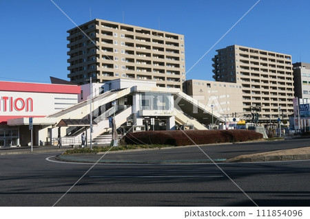 Sakura Station on a sunny day in Chiba Sakura Station on a sunny day in Chiba 111854096