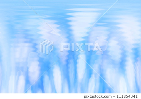Blue background material, light blue, blue background, blue, water image, fantasy, gradation, 111854341