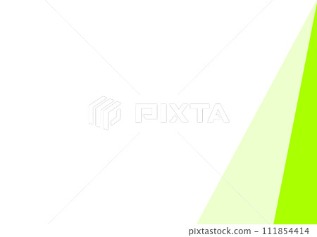 簡單的三角形背景雙色黃綠色 簡單的三角形背景雙色黃綠色 111854414