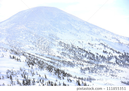 Mt. Otake in winter seen from Hakkoda Summit Park in Aomori Prefecture Mt. Otake in winter seen from Hakkoda Summit Park in Aomori Prefecture 111855351