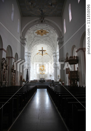 Wurzburg Cathedral, Bavaria, Germany, dedicated to Saint Kilian 111858096