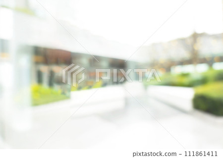 商業區背景虛化 商業區背景虛化 111861411