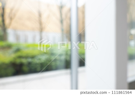business district background blur business district background blur 111861564