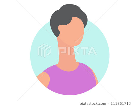 Person icon vector illustration. A picture captures moment in time, offering glimpse into persons life Users on social platforms connect with people from diverse backgrounds and experiences Faces Person icon vector illustration. A picture captures moment in time, offering glimpse into persons life Users on social platforms connect with people from diverse backgrounds and experiences Faces 111861713