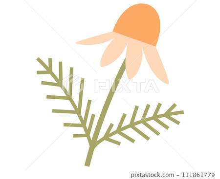 Spring flower vector illustration. The bloomy atmosphere created by spring flowers was enchanting The flourishing foliage added touch vibrancy to surroundings The beautiful blooms heralded arrival 111861779