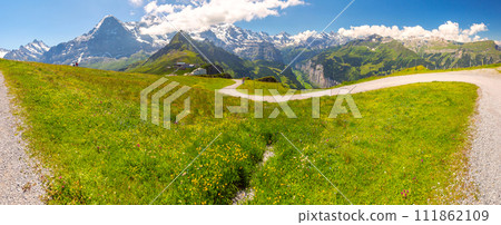 Lauterbrunnen Valley in Switzerland Lauterbrunnen Valley in Switzerland 111862109