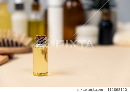 Natural essential oil for facial skin and hair care 111862120