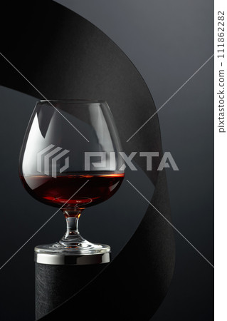 Snifter of brandy. 111862282