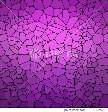 Purple background in polygonal style. Mosaic. Pebbles. Vector background. eps 10 111862572
