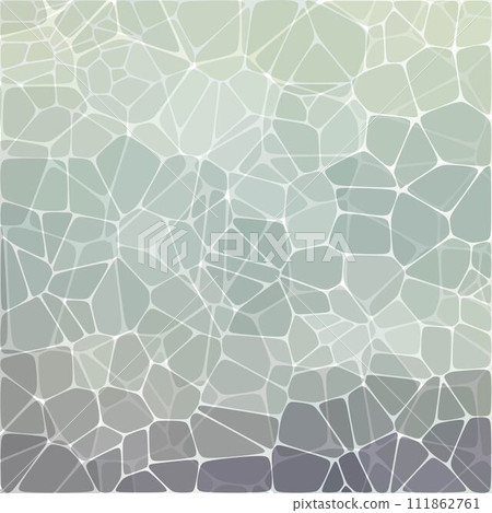 Stone plate paving pattern. Abstract geometric colorful shapes ornament vector texture. Gray Peebls.. eps 10 111862761