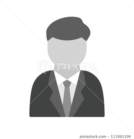 Chief Executive Officer icon vector image. 111863106