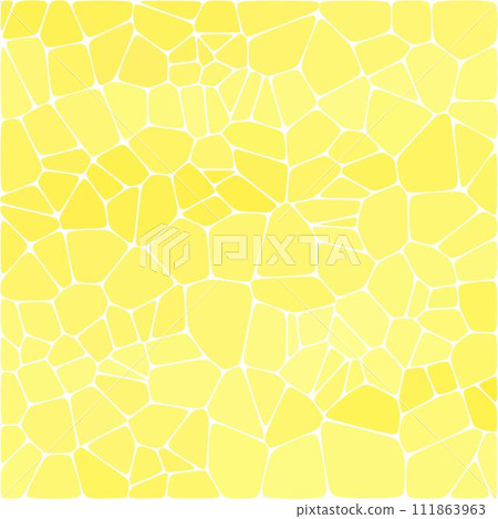 Geometric background. Presentation template. Vector background. polygonal style. Mosaic. Yellow pebbles. eps 10 111863963
