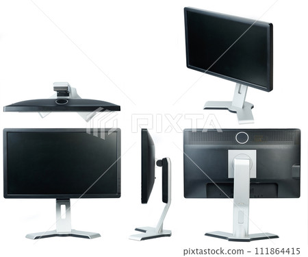Monitor front side up view Monitor front side up view 111864415