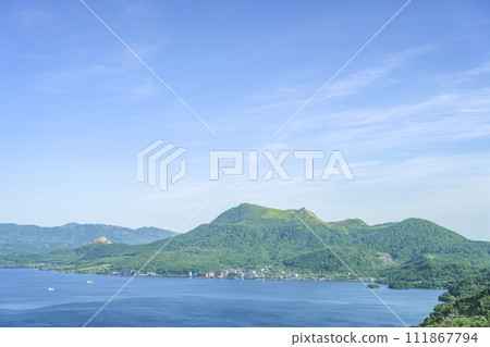 昭和新山、有珠山、洞爺湖溫泉街 洞爺湖町 昭和新山、有珠山、洞爺湖溫泉街 洞爺湖町 111867794