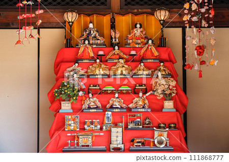 Hina dolls and hanging chicks 111868777