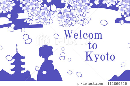 舞妓與櫻花歡迎辭 舞妓與櫻花歡迎辭 111869826