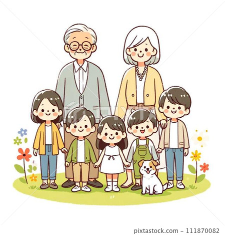  Happy family 111870082