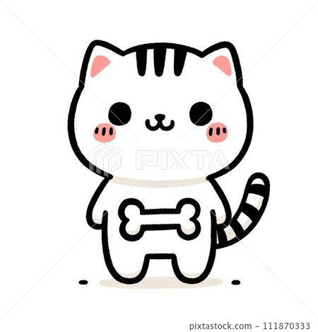 插畫貓 111870333