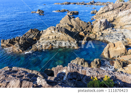 Morning scenery from Esuzaki Island, Susami Town, Wakayama Prefecture Morning scenery from Esuzaki Island, Susami Town, Wakayama Prefecture 111870423