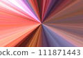 Abstract colorful background with rays, radial, radiating lines. 111871443
