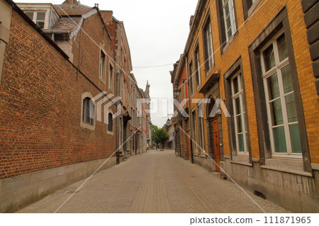 Cityscape of Namur, the central city of Namur in the Wallonia region of Belgium in Western Europe 111871965