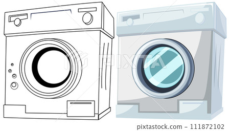 Modern Home Appliance Illustration 111872102