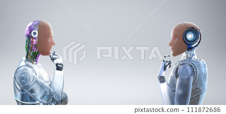 Artificial skin or human-like skin robots with space 111872686
