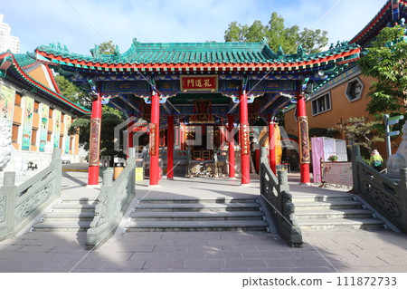 香港黃大仙的宮刀門 111872733