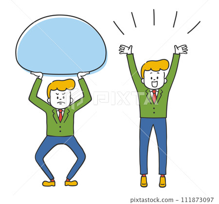 一個承受壓力的男人，一個解放的男人，多彩的男人 111873097