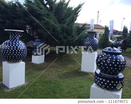 Scenery of Bolesławiec, the town of Polish tableware Scenery of Bolesławiec, the town of Polish tableware 111874071